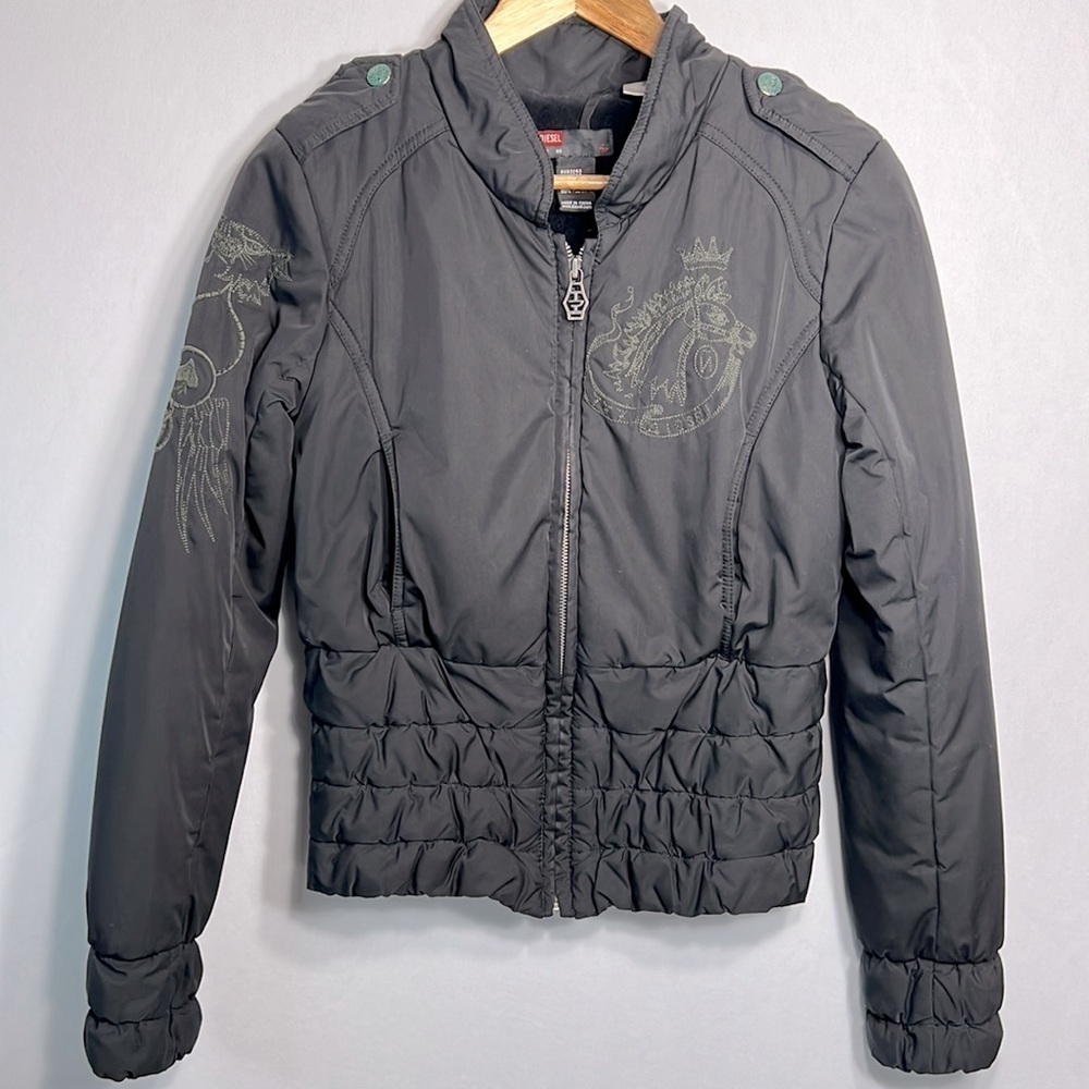 Women's Diesel Black Jacket size XS